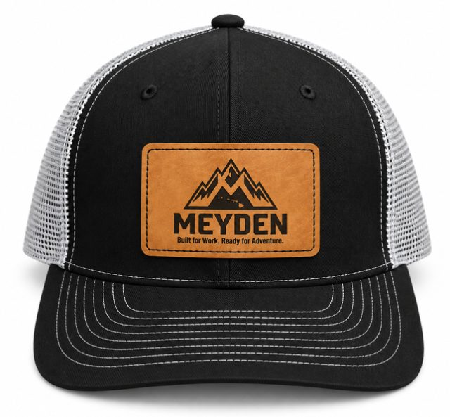 MEYDEN Performance Trucker Hat - Black/Heather Gray