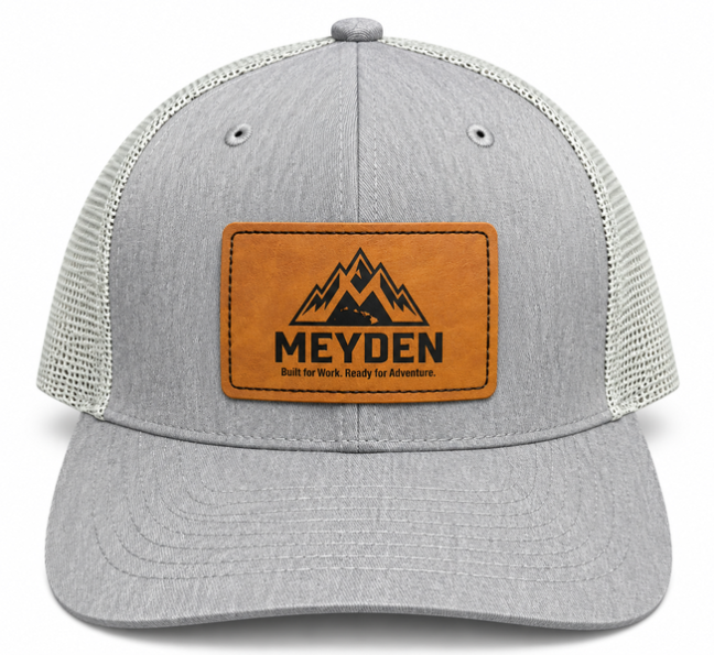 MEYDEN Performance Trucker Hat - Heather Gray